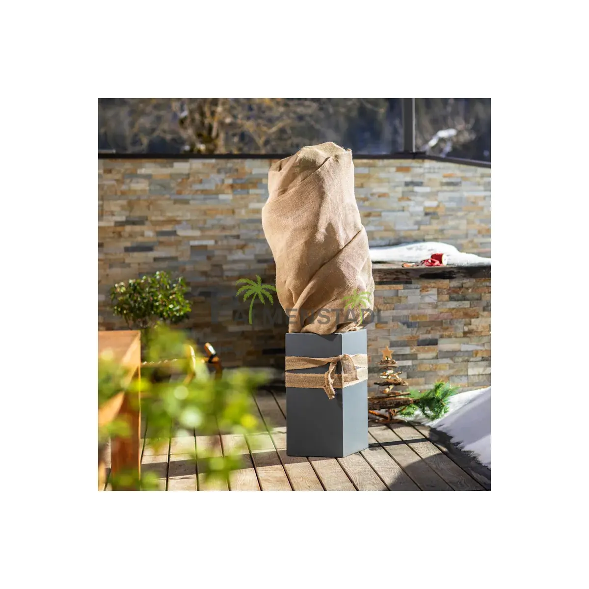 Jute-Gewebematte 1 x 4mtr. 200g/m²