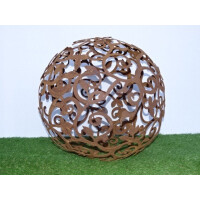 Barockkugel - Edelrost, Ø 50cm