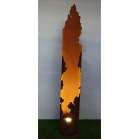 Säule Messina offen - Edelrost 180
