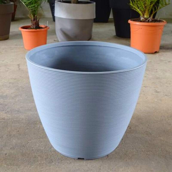 TeraPlast Topf Groove Ring "Beton" 48 cm
